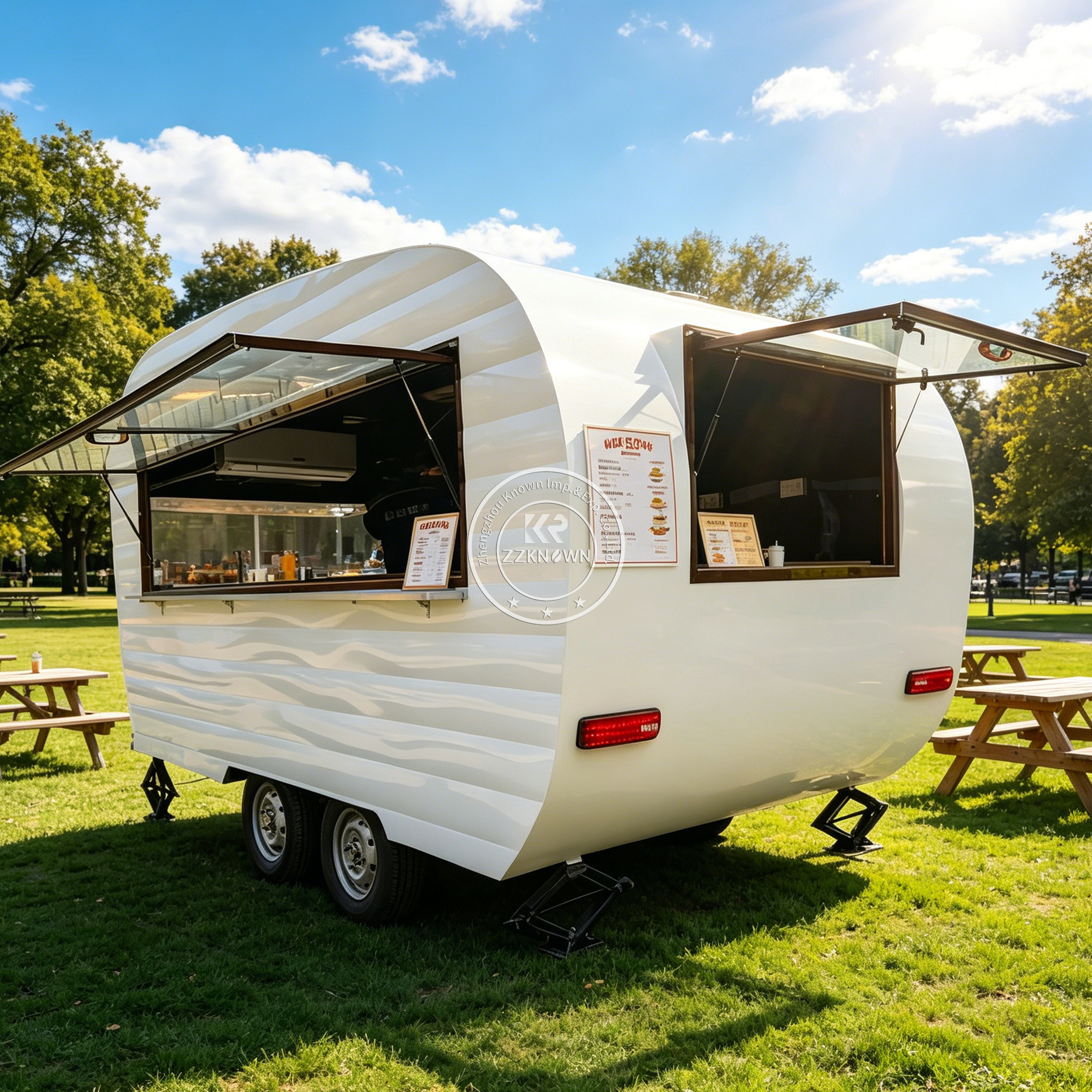 Commercial Mobile Pizza Coffee - مراجعة Coffee Tea Kiosk وسعره