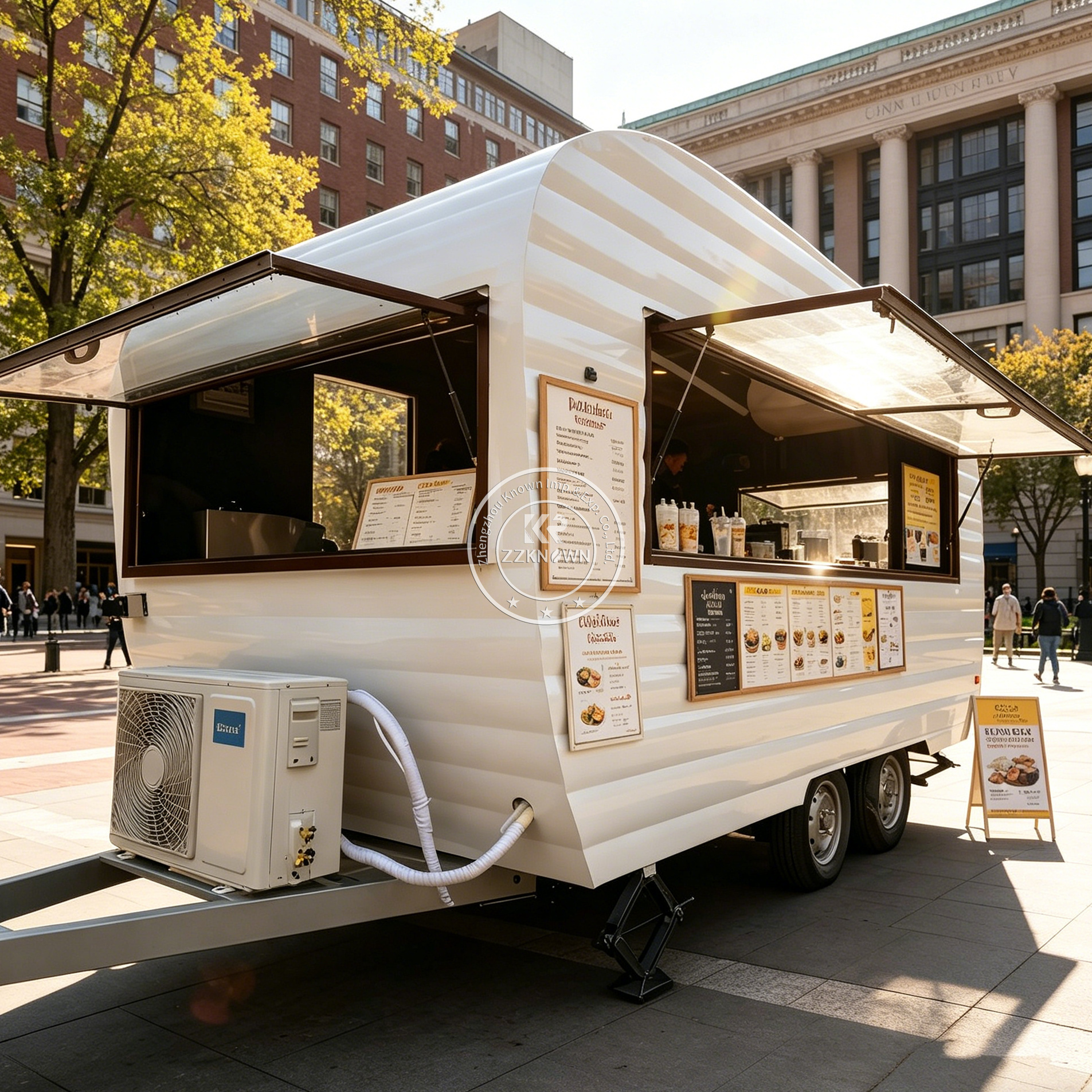 Commercial Mobile Pizza Coffee - مراجعة Coffee Tea Kiosk وسعره