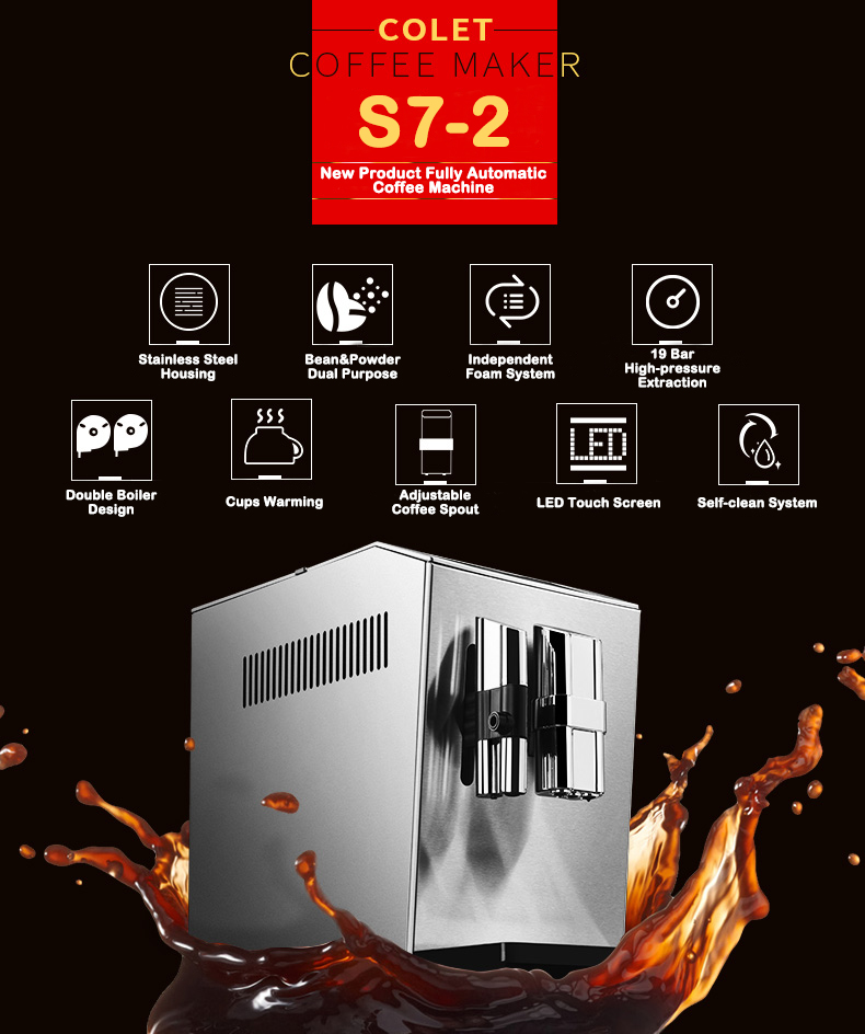 New Product S7-2 Stainless Ste - مراجعة Coffee & Tea Difabis وسعره