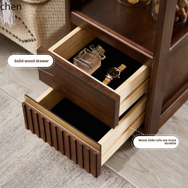 YFY  solid wood wheeled coffee - مراجعة Coffee Tea Room وسعره