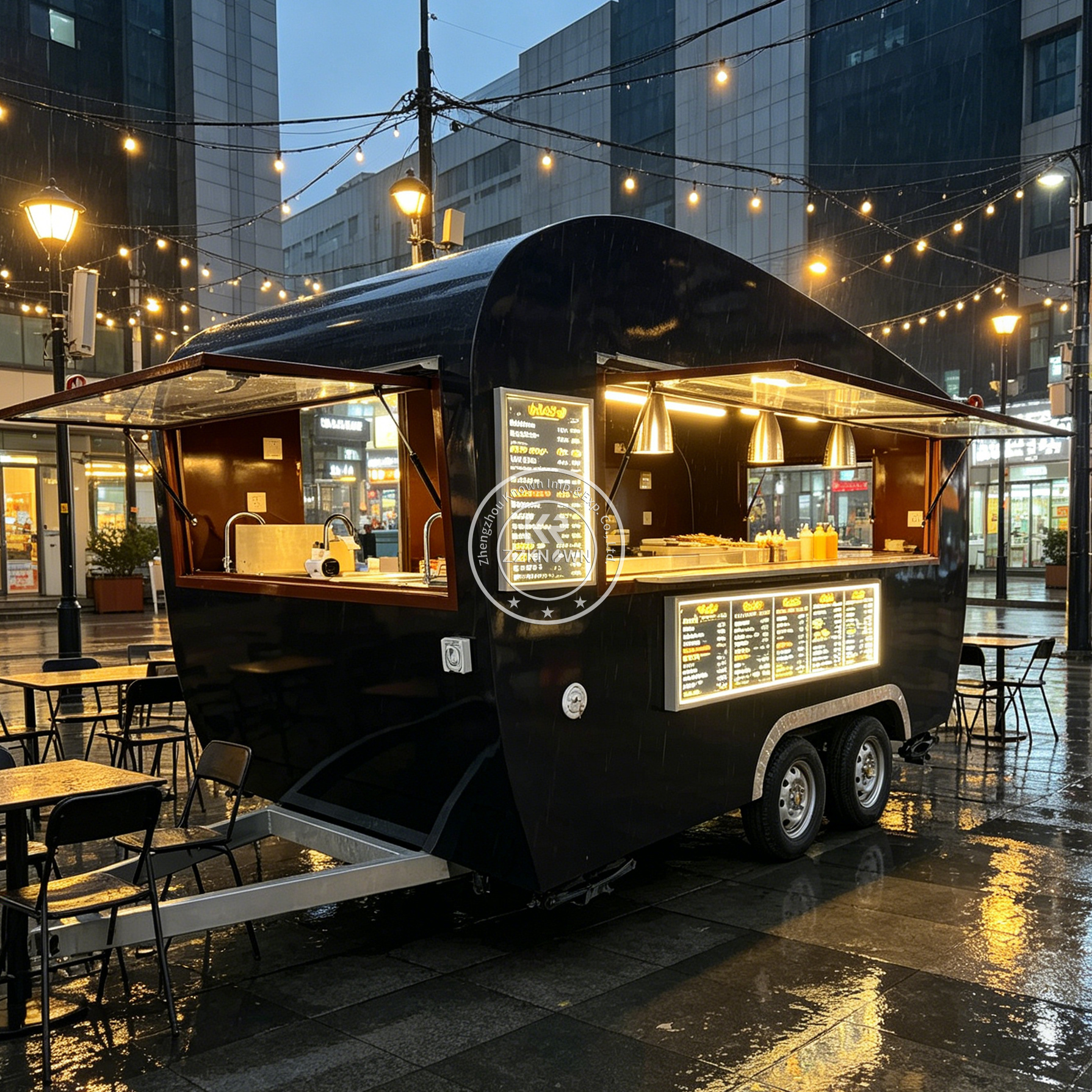 Outdoor Mobile Coffee Bubble T - مراجعة Coffee Tea Kiosk وسعره