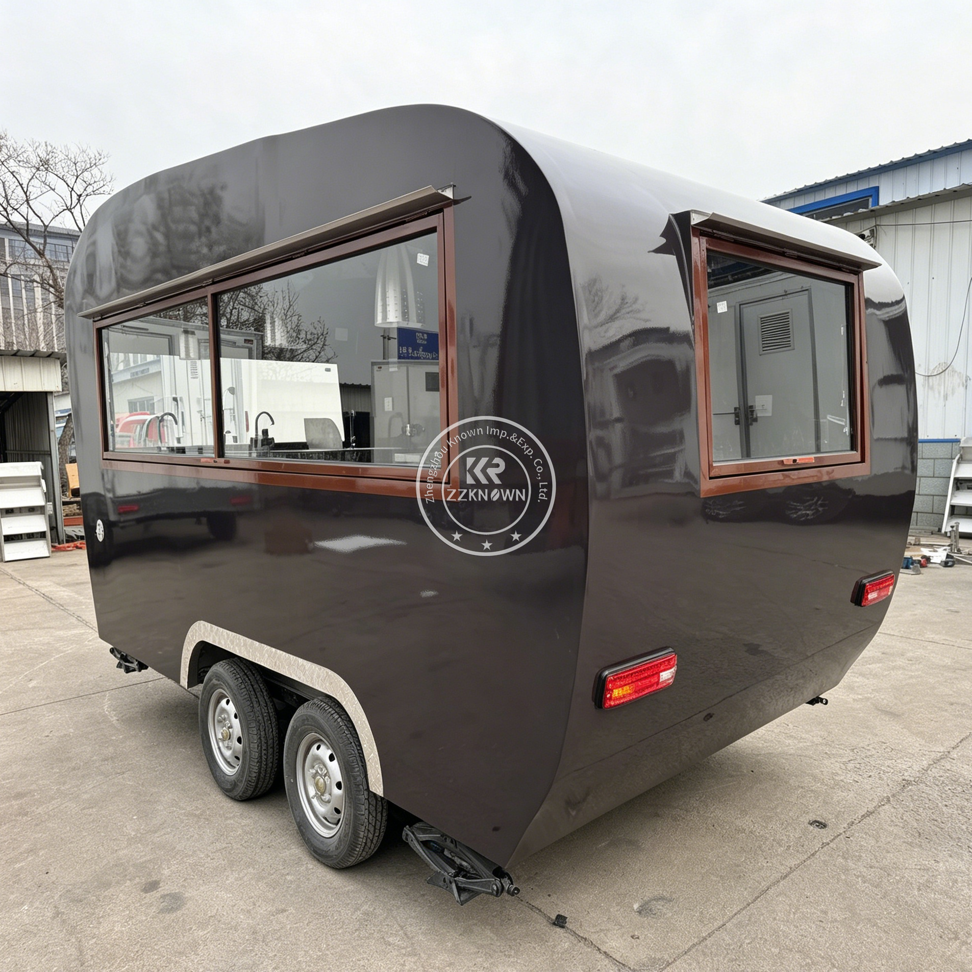 Outdoor Mobile Coffee Bubble T - مراجعة Coffee Tea Kiosk وسعره