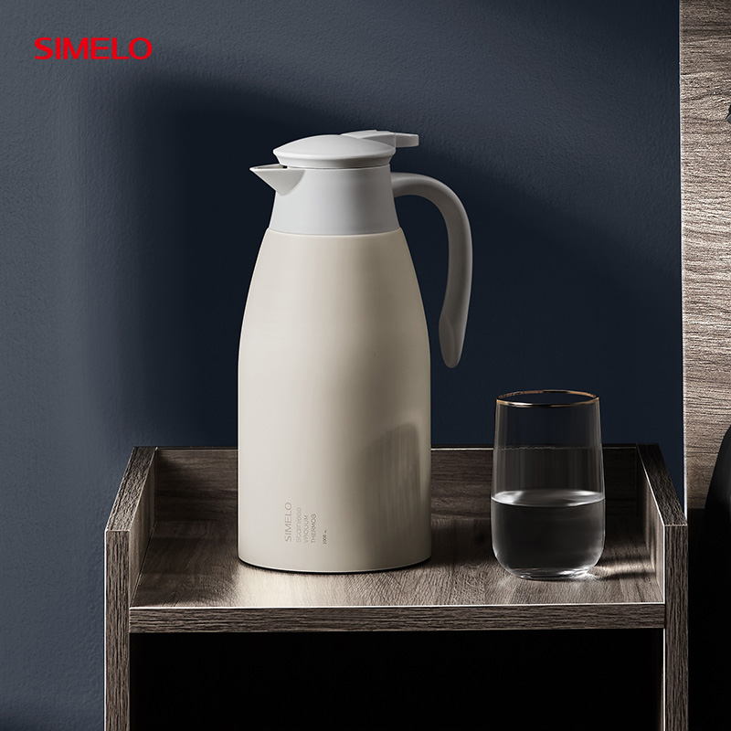 SIMELO 2L Large Capacity Vacuu - مراجعة Coffee Tea Flask وسعره