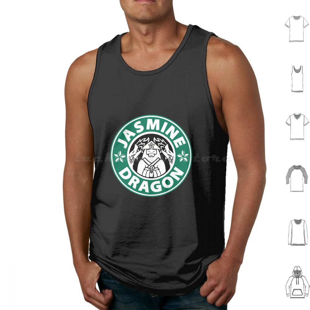 Jasmine Dragon Tea Shop Tank T - مراجعة Coffee Jasmine Tea وسعره