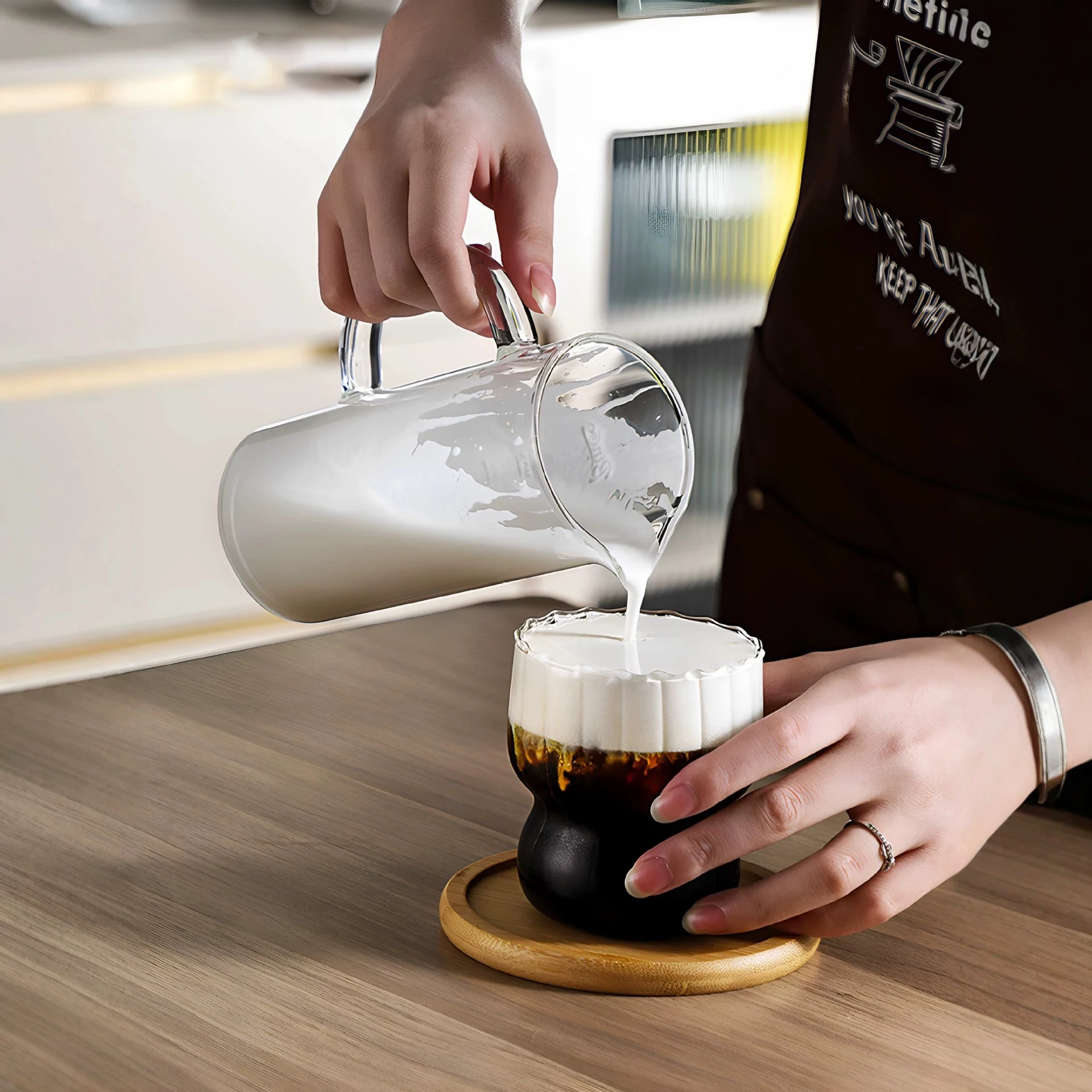 550ml Coffee French Press Pot  - مراجعة French Press Glass وسعره