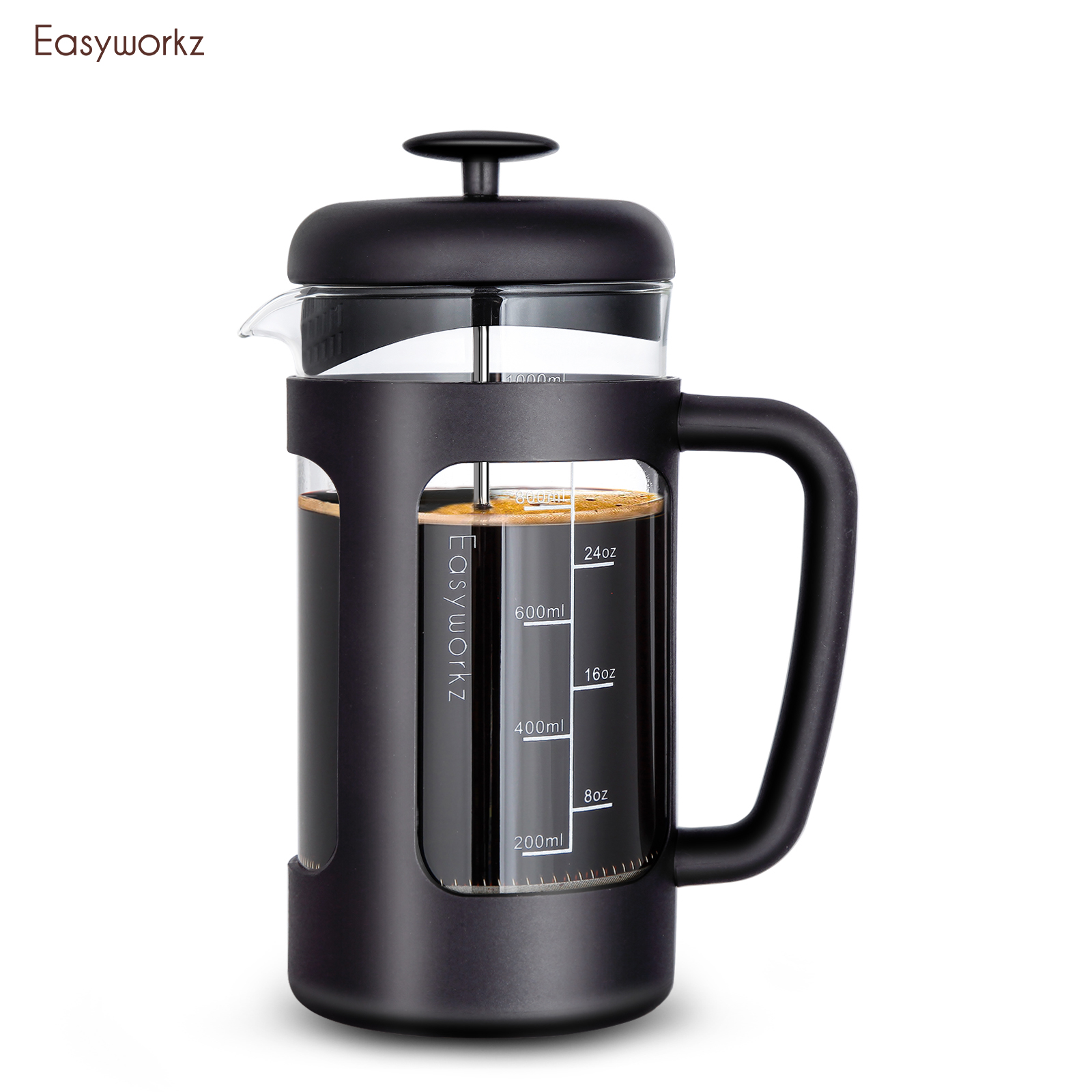 Easyworkz French Press  Coffee - مراجعة French Press Glass وسعره