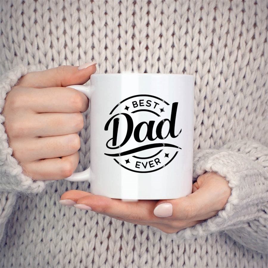 Best Dad Ever Mugs for Dad fro - مراجعة Best Tea Coffee وسعره