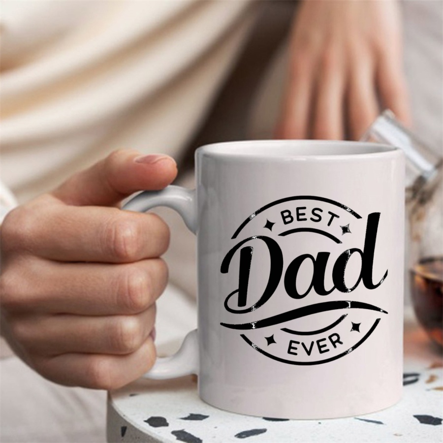 Best Dad Ever Mugs for Dad fro - مراجعة Best Tea Coffee وسعره