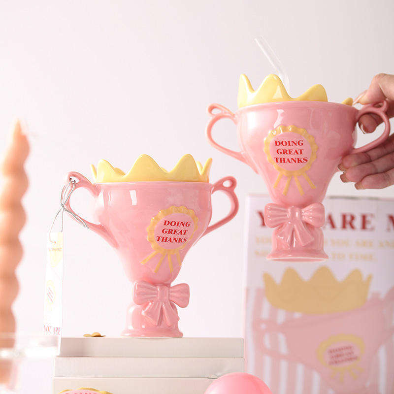 Queen Trophy Ceramics Mugs Cof - مراجعة Best Tea Coffee وسعره