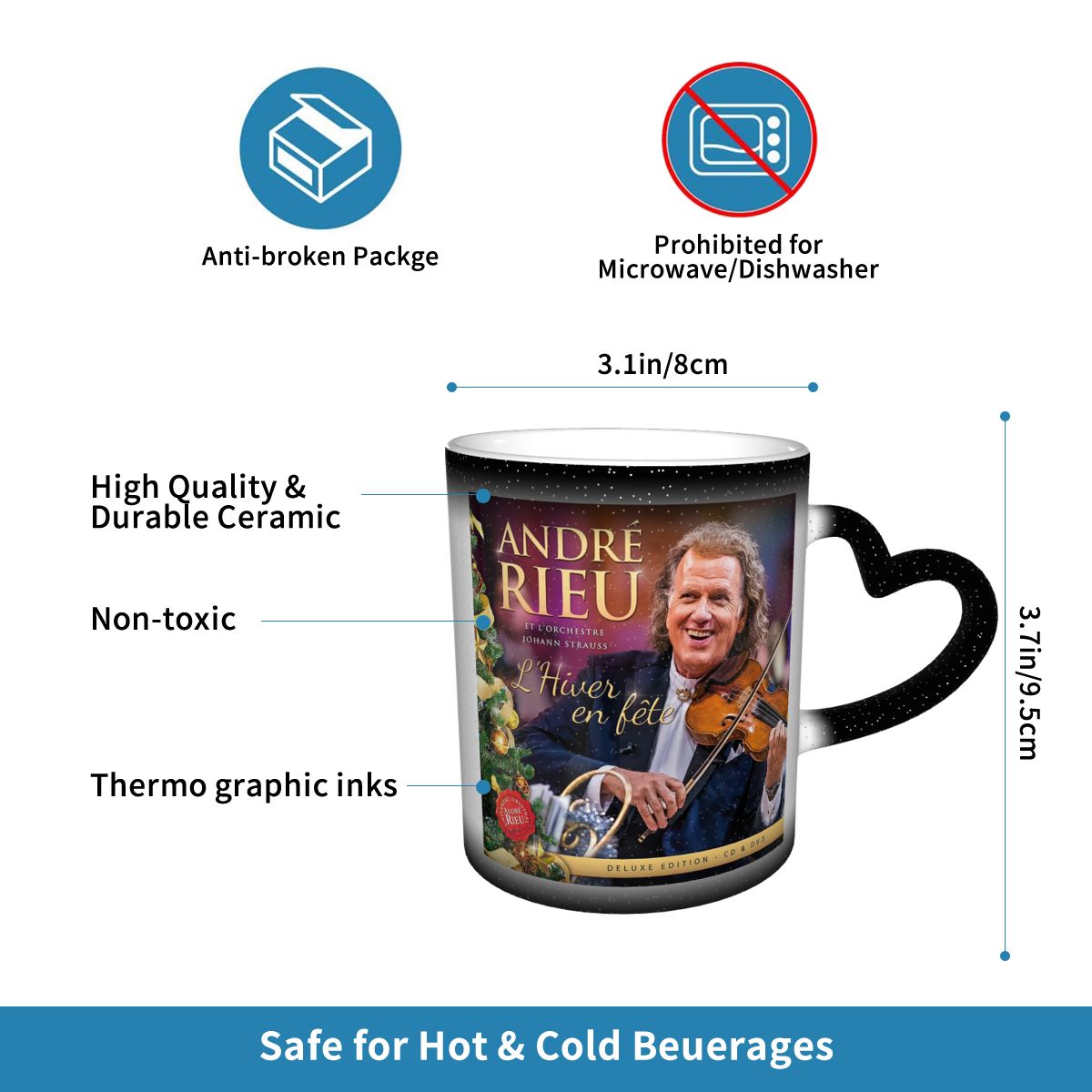 Best Of Andre Rieu Mug Funny C - مراجعة Best Tea Coffee وسعره
