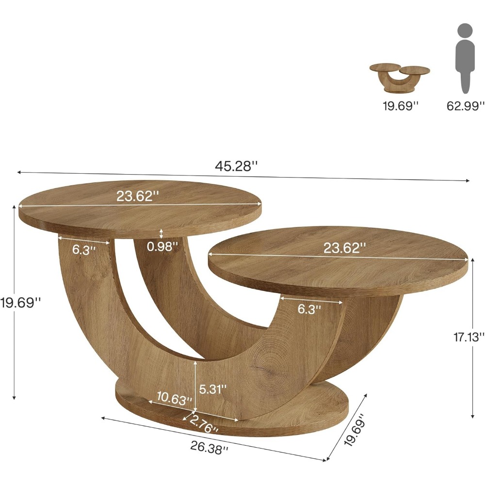 Preferred 46-inch Round Coffee - مراجعة Prefer Coffee To Tea وسعره