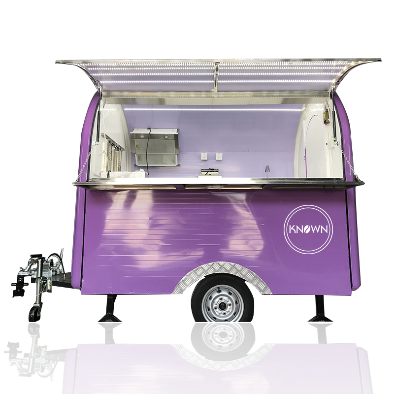 Purple Color Trends Food Trail - مراجعة Coffee Tea Kiosk وسعره