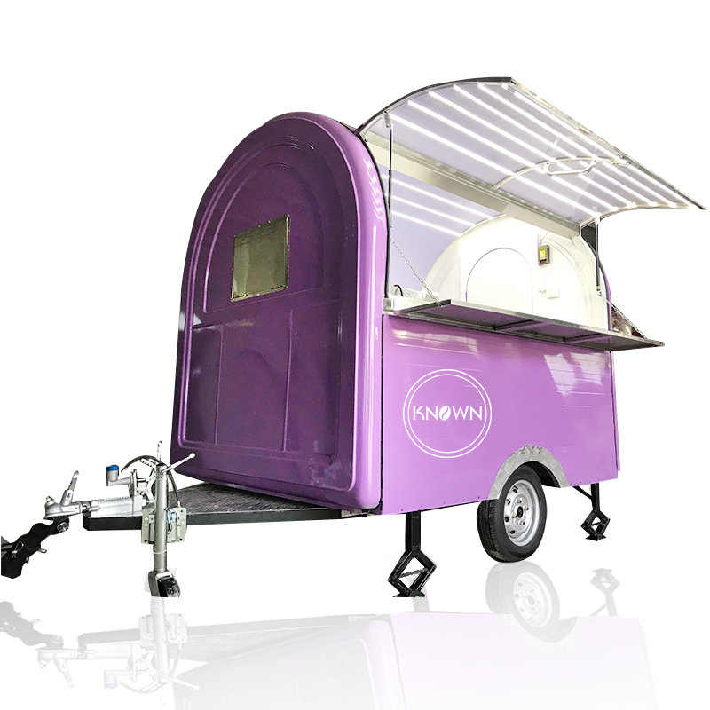 Purple Color Trends Food Trail - مراجعة Coffee Tea Kiosk وسعره