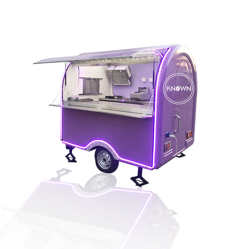 Purple Color Trends Food Trail - مراجعة Coffee Tea Kiosk وسعره
