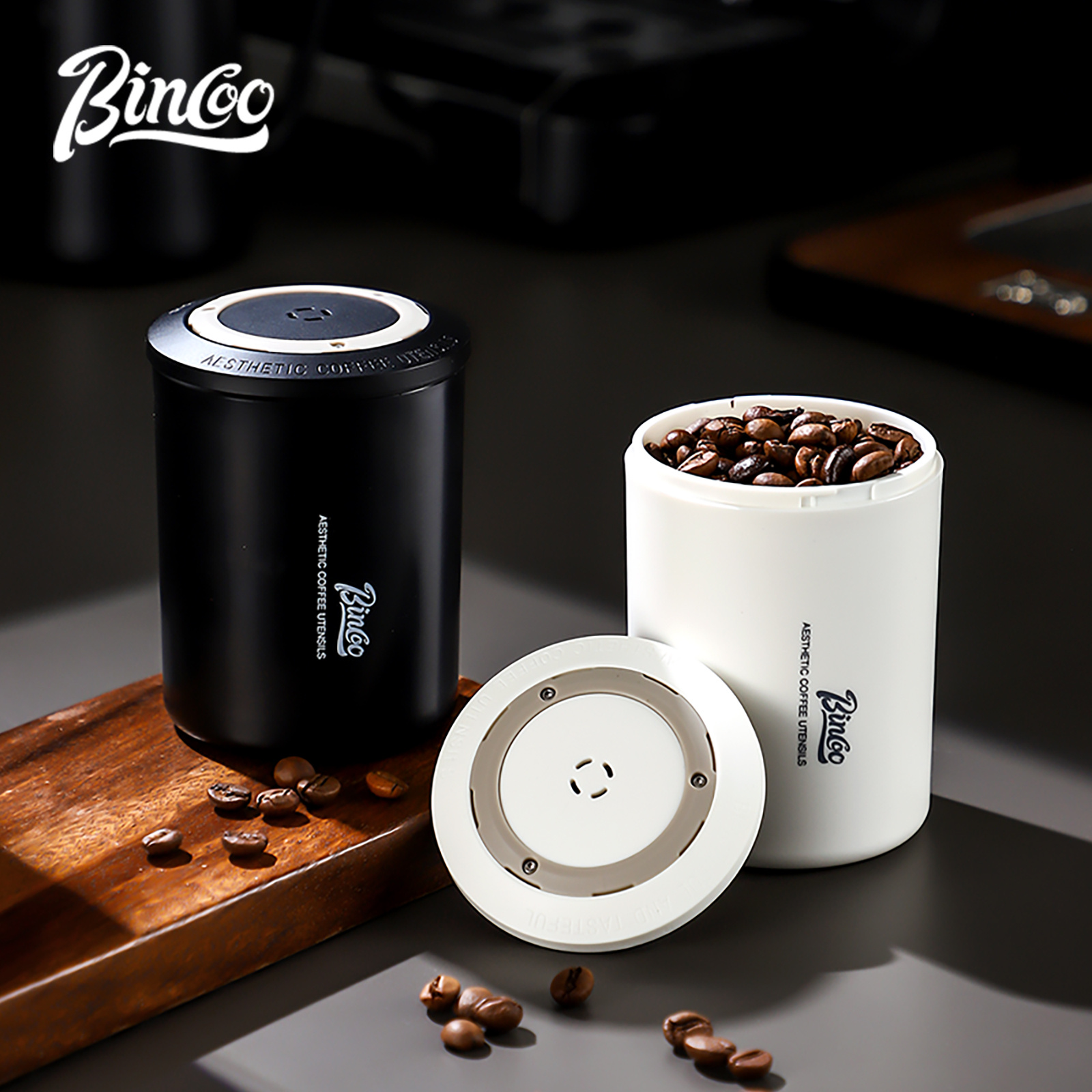 Bincoo Coffee Powder Airtight  - مراجعة Coffee Tea Containers وسعره