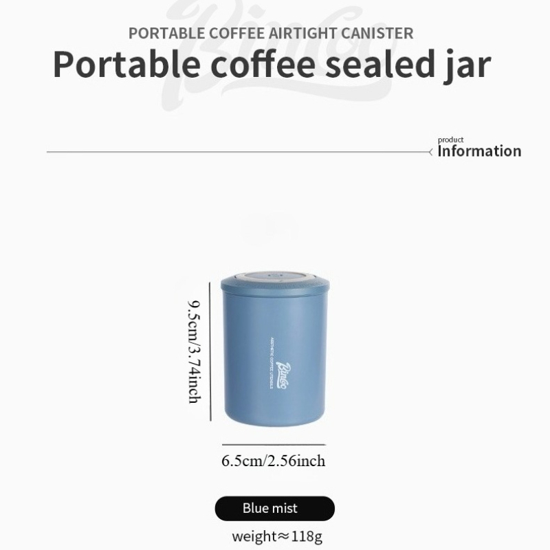 Bincoo Coffee Powder Airtight  - مراجعة Coffee Tea Containers وسعره