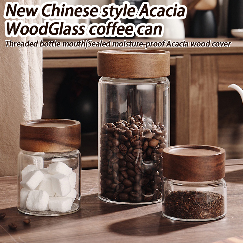 Glass Sealed Storage Jar With  - مراجعة Coffee Tea Containers وسعره