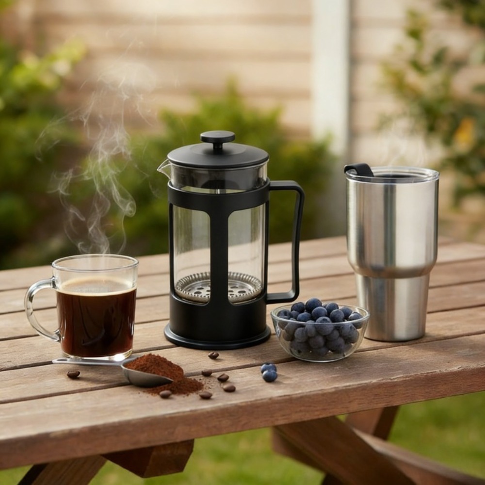 350ML/11OZ French Press Pot Co - مراجعة French Press Glass وسعره