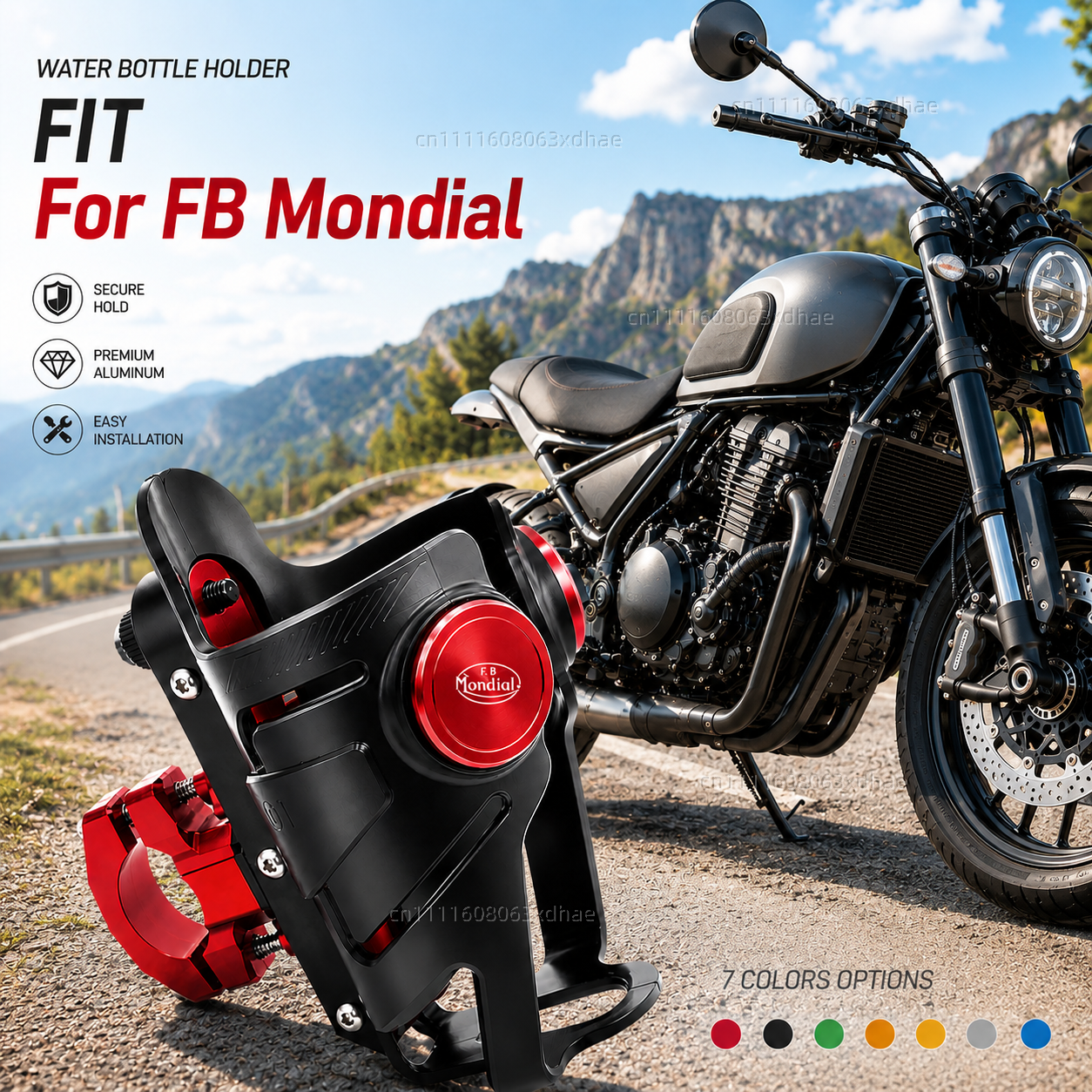 Motorcycle Water Bottle Holder - مراجعة Coffee Tea Flask وسعره