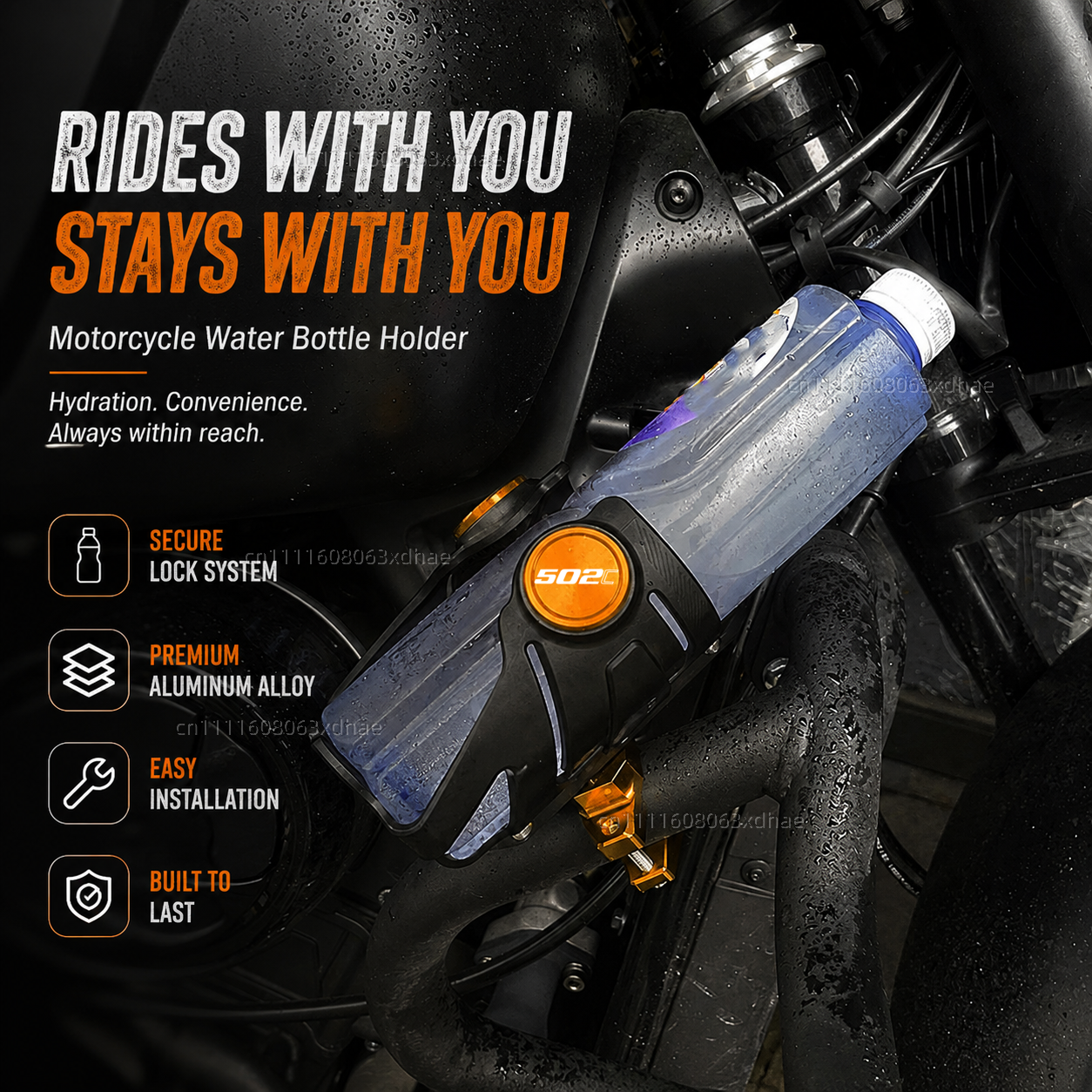 Motorcycle Water Bottle Holder - مراجعة Coffee Tea Flask وسعره