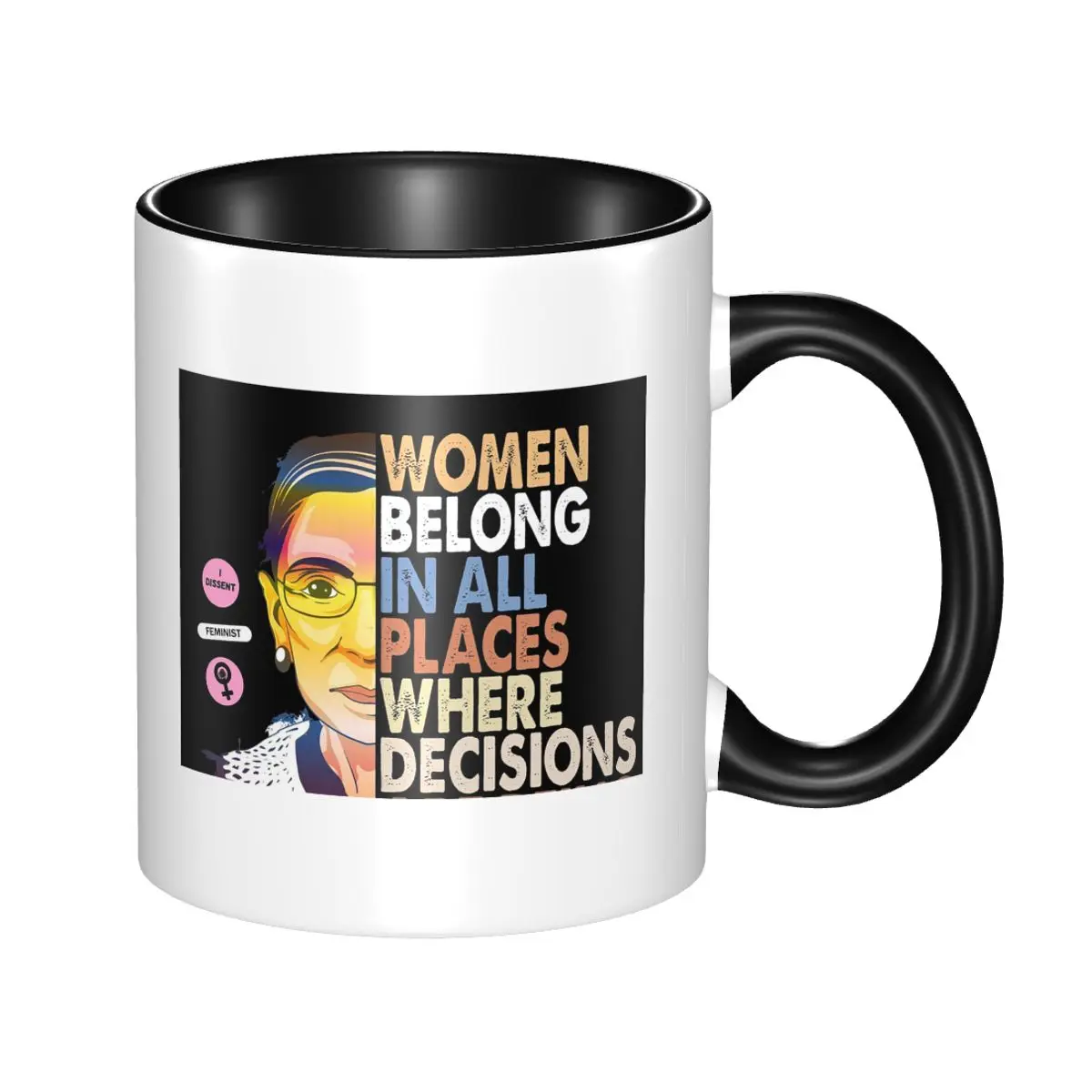 RBG Ruth Bader Ginsburg Women  - مراجعة Coffee Tea Place وسعره