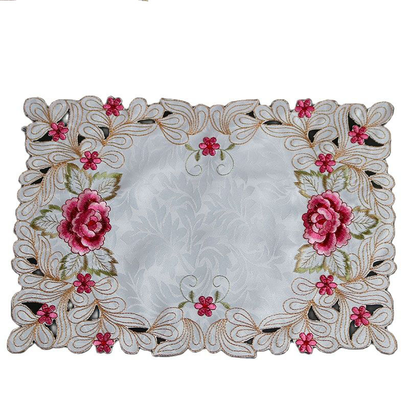 Modern Lace Embroidery Table P - مراجعة Coffee Tea Place وسعره
