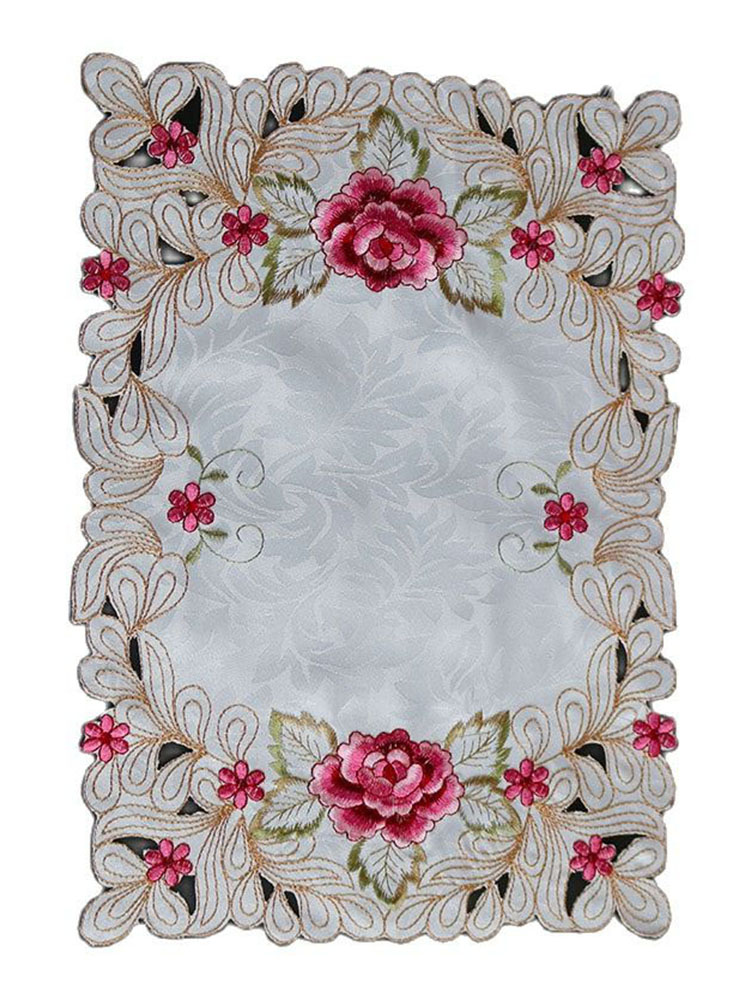 Modern Lace Embroidery Table P - مراجعة Coffee Tea Place وسعره