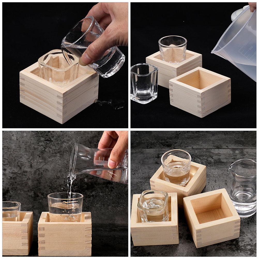 1Set Transparent Glass Sake Cu - مراجعة Coffee Tea Cup وسعره