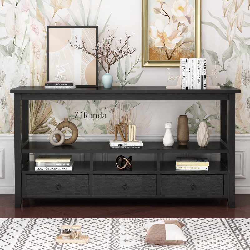 3 Tier Vintage Solid Console T - مراجعة Coffee & Tea Difabis وسعره