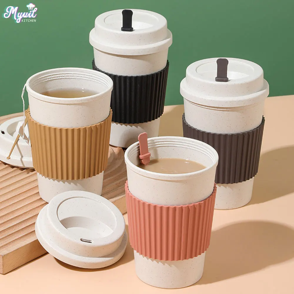 450ML Coffee Cups With Lids Wh - مراجعة Coffee Tea Flask وسعره