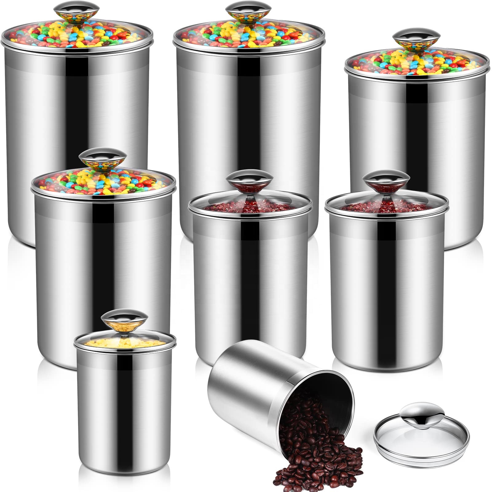 Food Storage Containers Tea Co - مراجعة Coffee Tea Containers وسعره