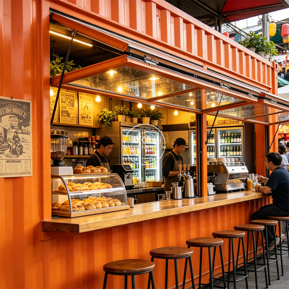 Mobile Container Restaurant Tr - مراجعة Coffee Tea Kiosk وسعره