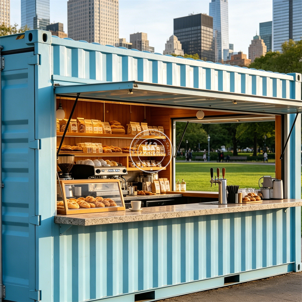 Mobile Container Restaurant Tr - مراجعة Coffee Tea Kiosk وسعره