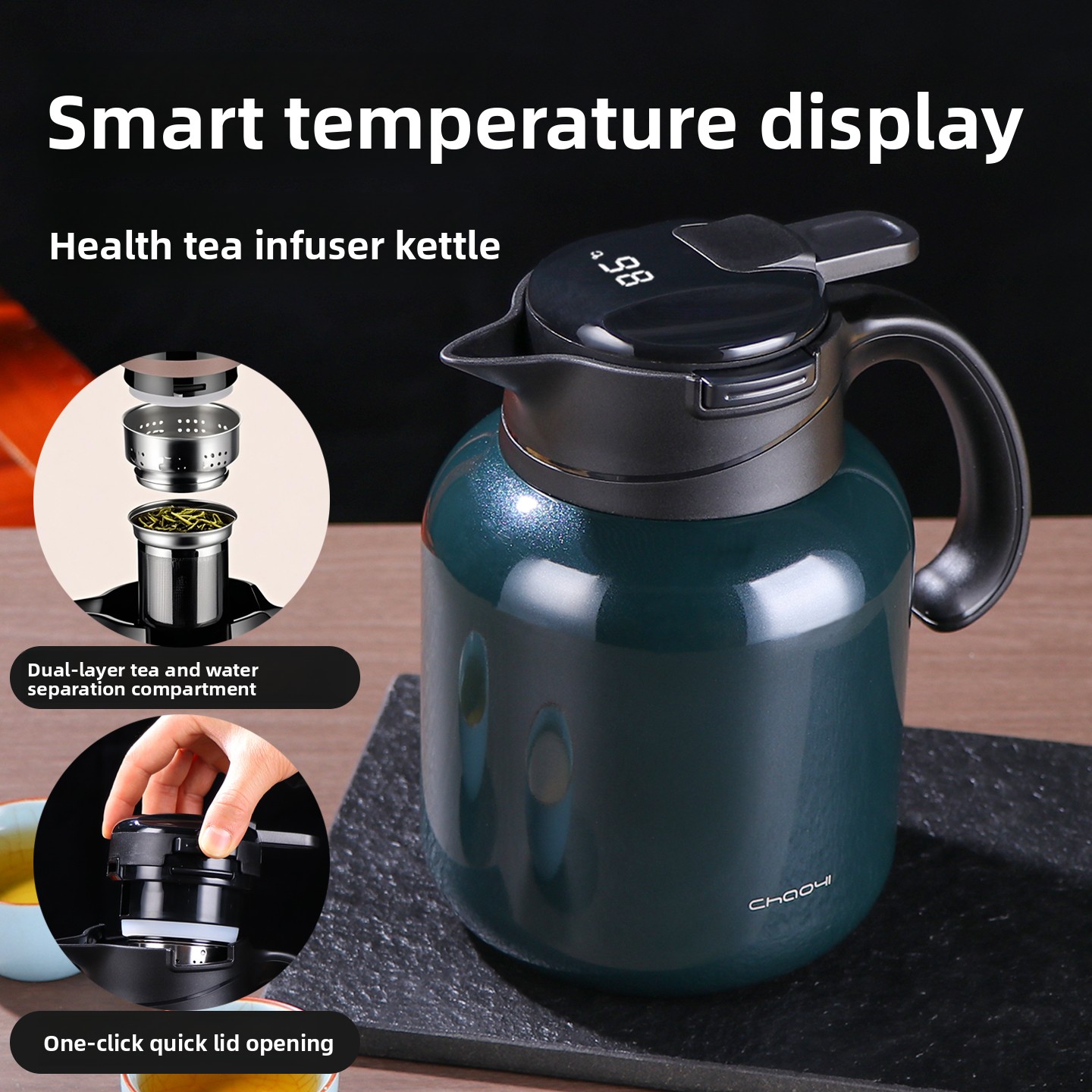 Large Capacity Stainless Steel - مراجعة Coffee Tea Flask وسعره