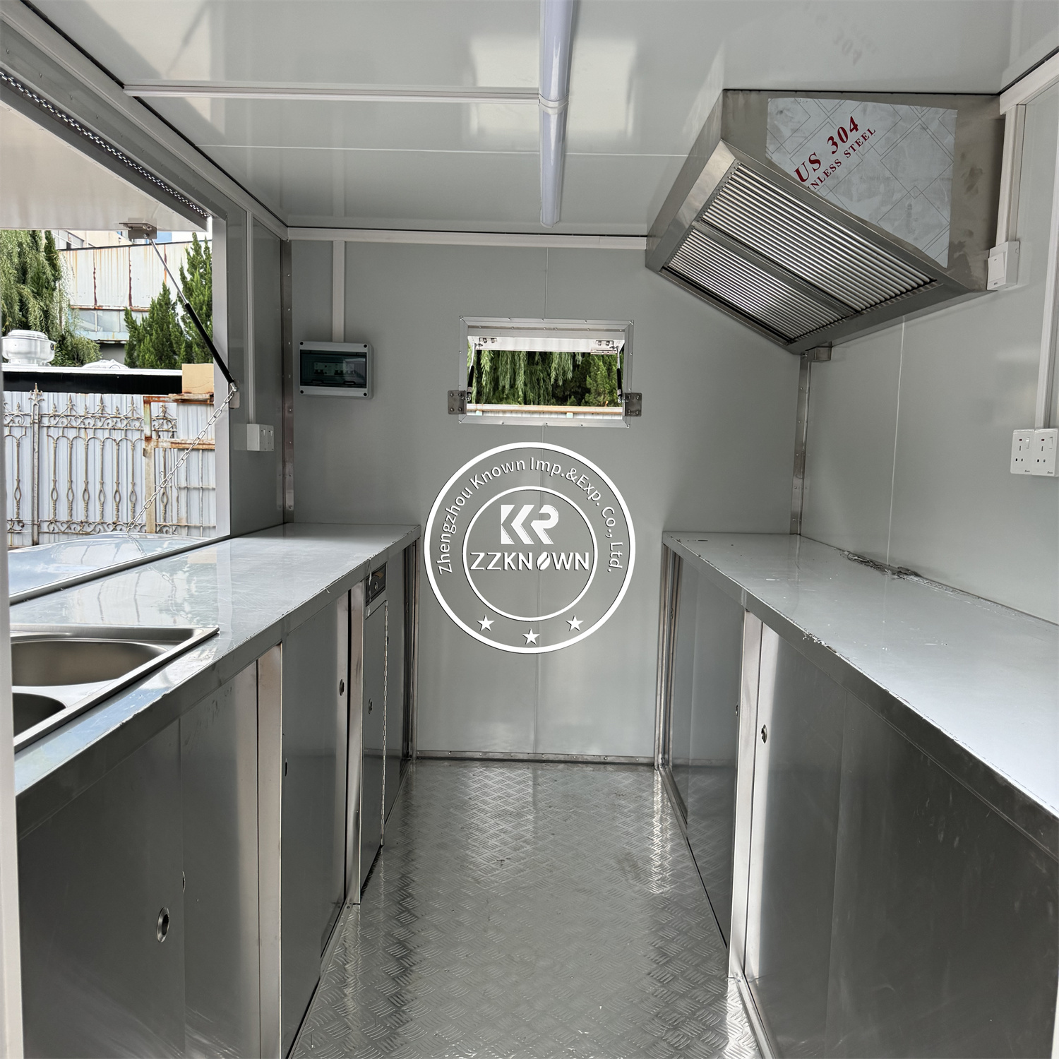 Custom Mobile Pizza Coffee Kio - مراجعة Coffee Tea Kiosk وسعره