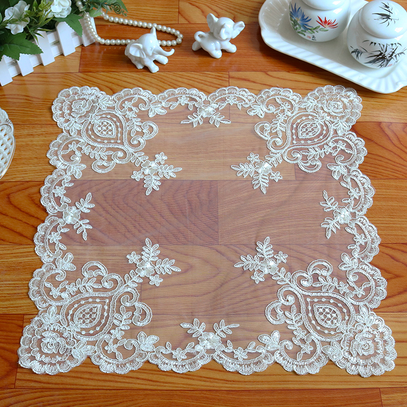 New Lace Embroidery Place Tabl - مراجعة Coffee Tea Place وسعره